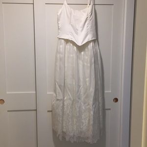 Jessica McClintock White Special Event Dress